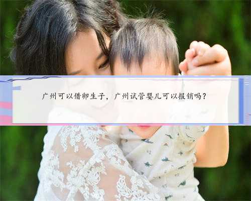 广州可以借卵生子，广州试管婴儿可以报销吗？